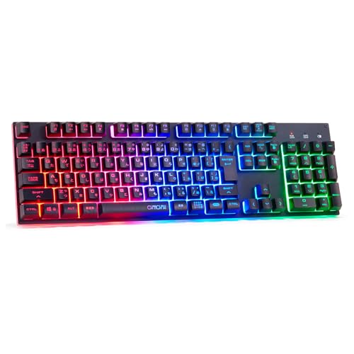 【新品・未使用】CHONCHOW RGB光るワイヤレスゲーミングキーボード Amazon | CHONCHOW ワイヤレス ゲーミングキーボード 光る 無線